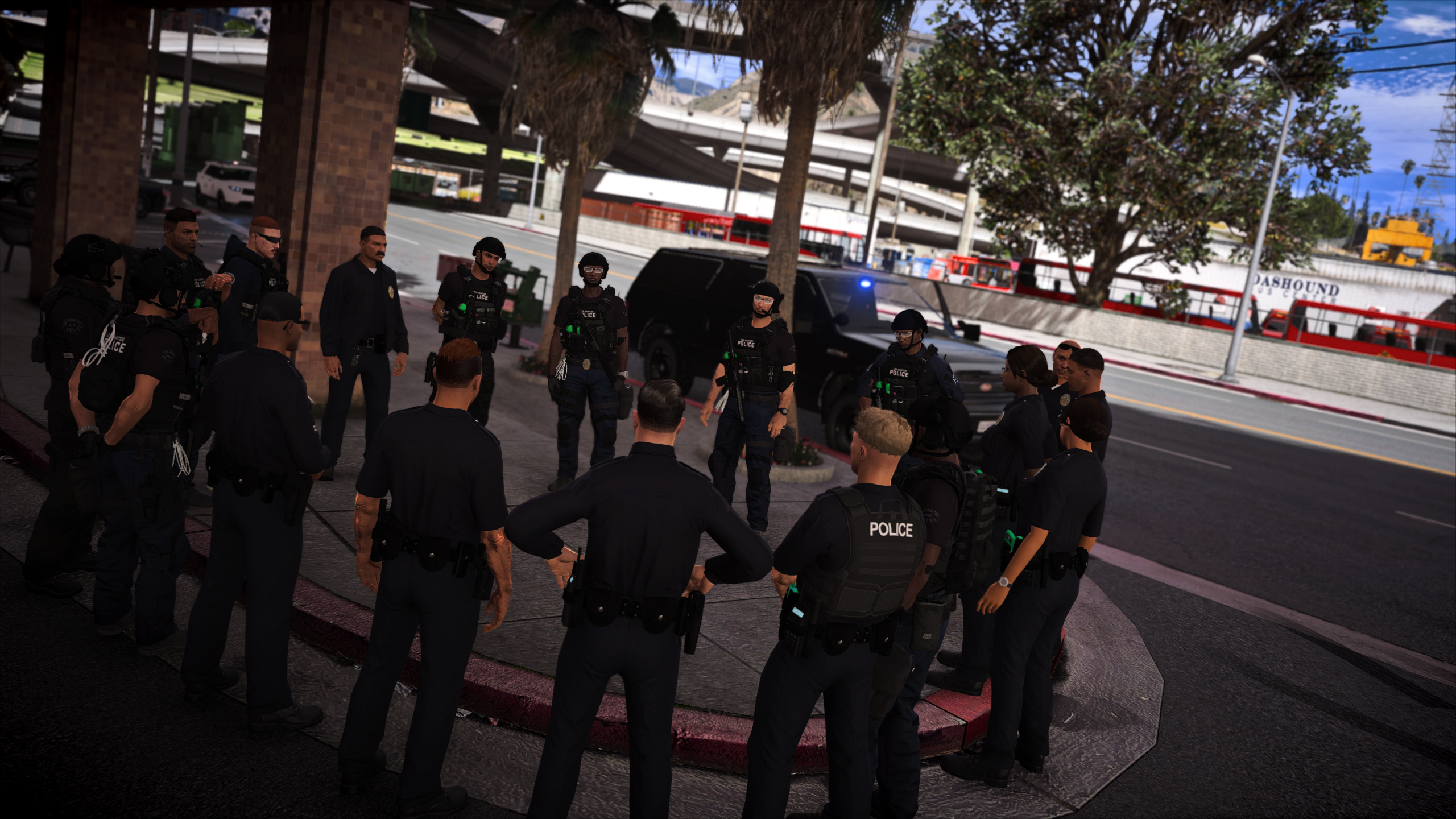 Los Santos Police Department banner