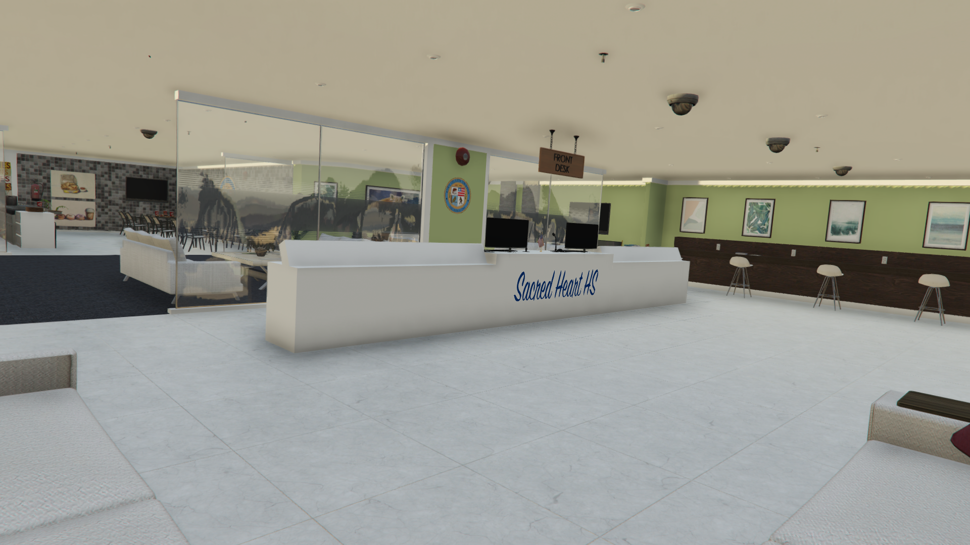 Sacred Hearts banner