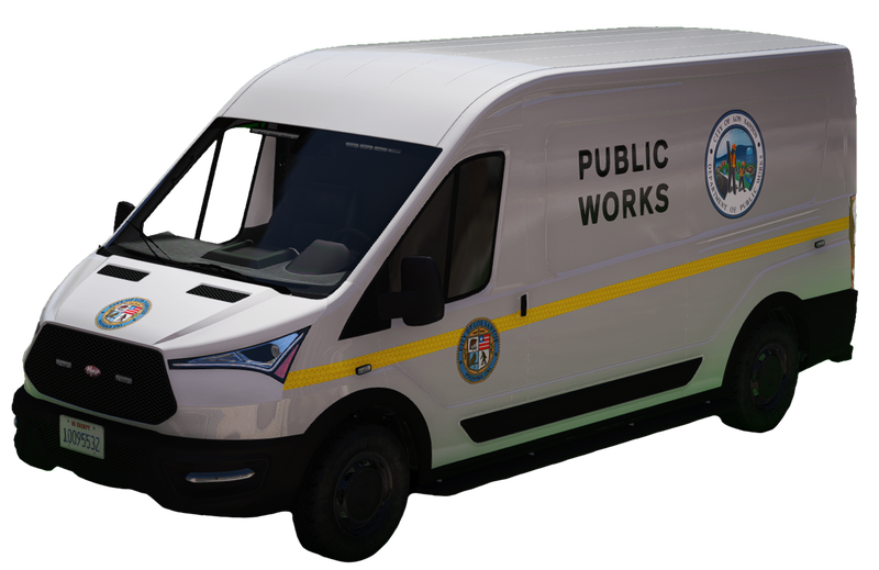 Public Works van